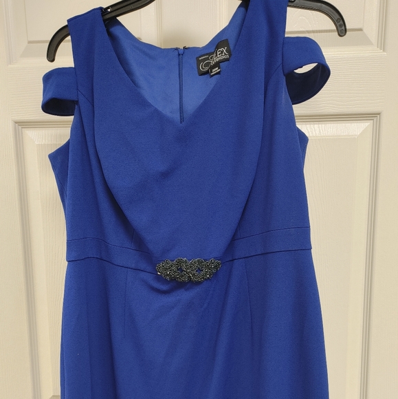 Alex Evenings Purple Long Evening Dress - Picture 5 of 5